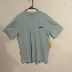 Quiksilver Sky Blue Short Sleeve Tee
